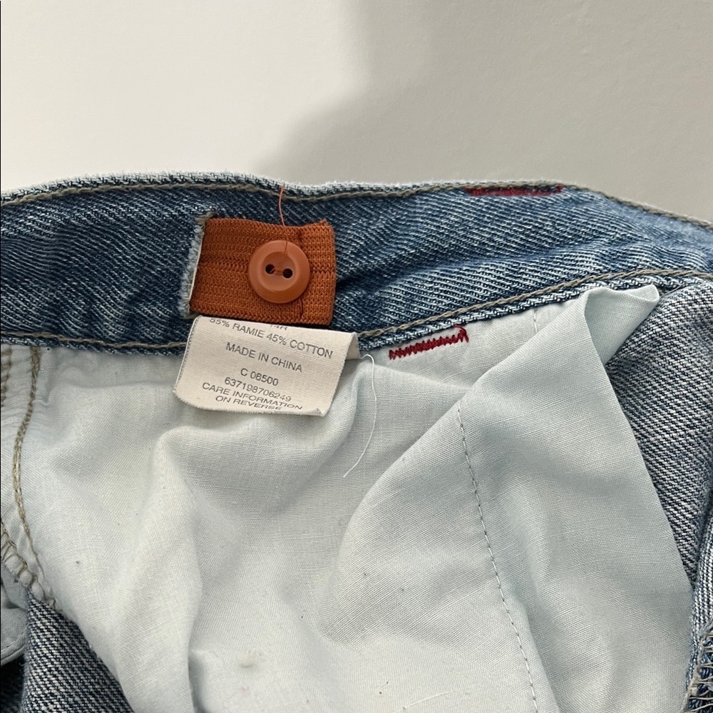 VINTAGE Lee Denim Cargo Pants - Picture 7 of 11